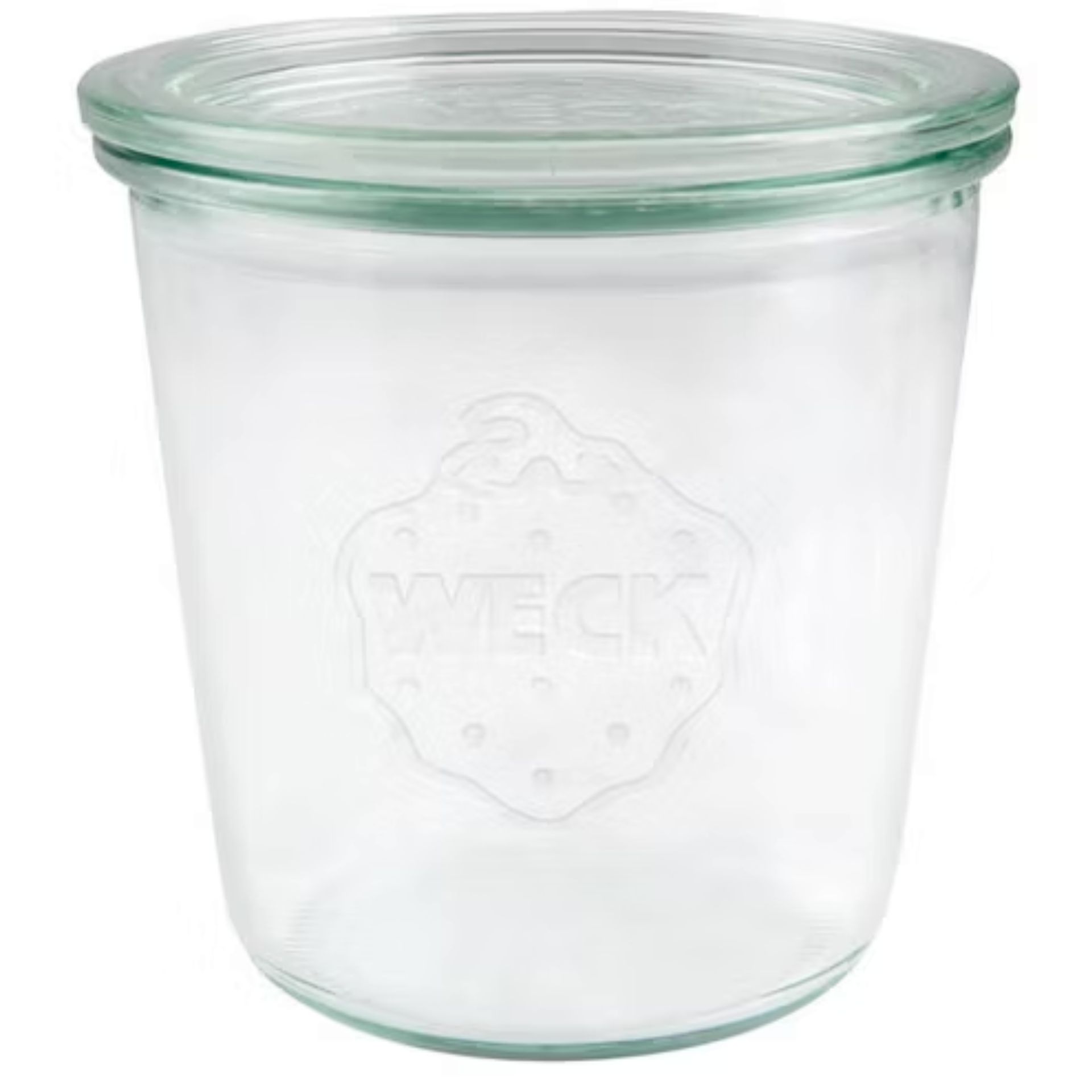 WECK Sturzglas 580 ml Einmachglas mit Deckel 1/2 Liter